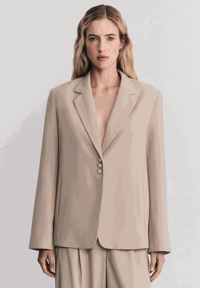 Серый жакет