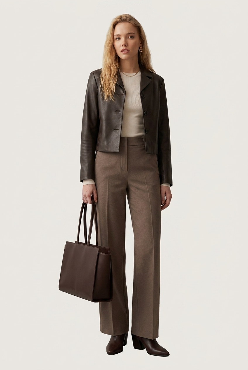 Образ с кожаной курткой из разбора Belveder